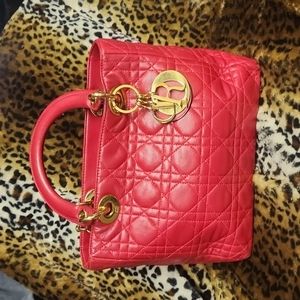 Vintage  Lady Dior Lambskin bag